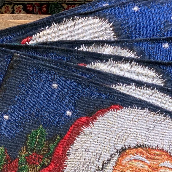 Gorgeous Woven Tapestry Holiday Placemats (6) - Picture 8 of 10